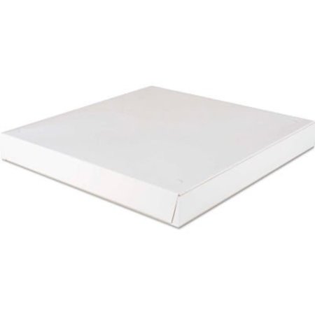 SOUTHERN CHAMPION TRAY SCT Paperboard Pizza Boxes, 16Win x 16inD x 1-7/8inH, White, 100/Carton SCH 1450